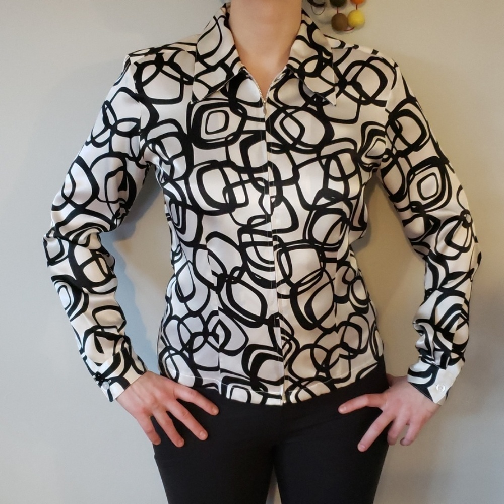 Neiman's Marcus silk blouse